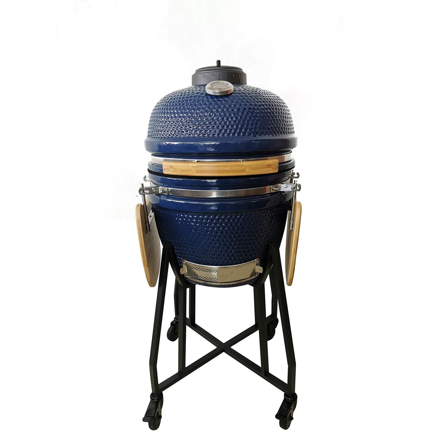 Lifesmart 19-Inch Ceramic Kamado Grill