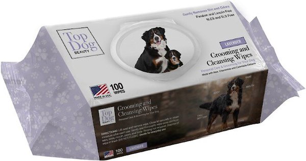 Top Dog Beauty Grooming and Cleansing Dog Wipes