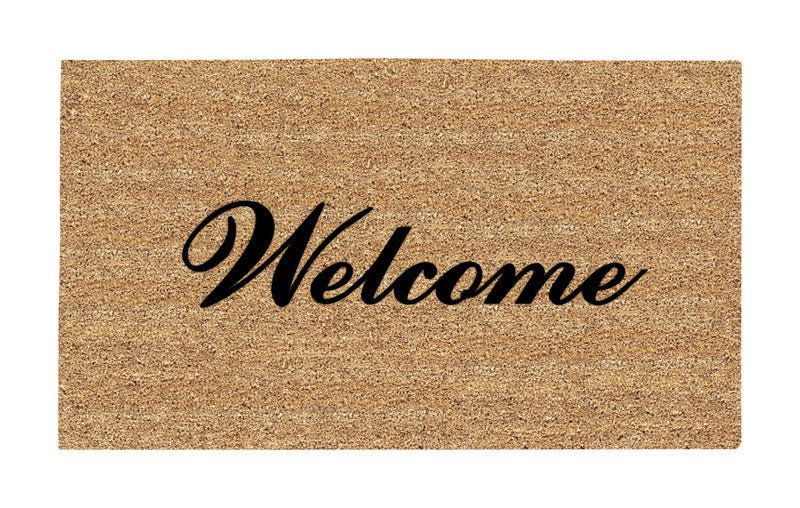 MAT COIR WELCOME 16X27