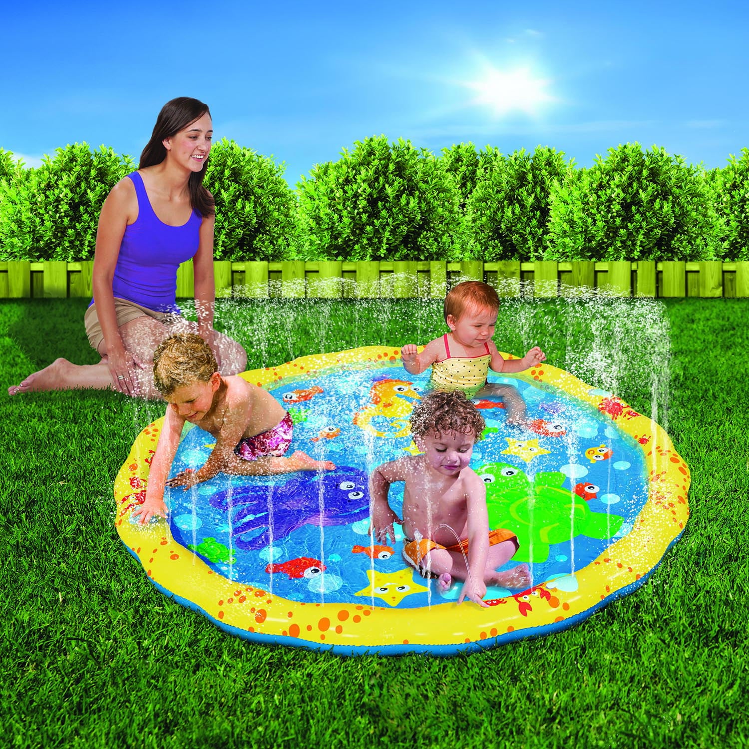 54"D SPRINKLE 'N SPLASH PLAY MAT