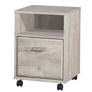 SAINT BIRCH Elma Washed Gray Pedestal File Cabinet SBEL4109MFWG