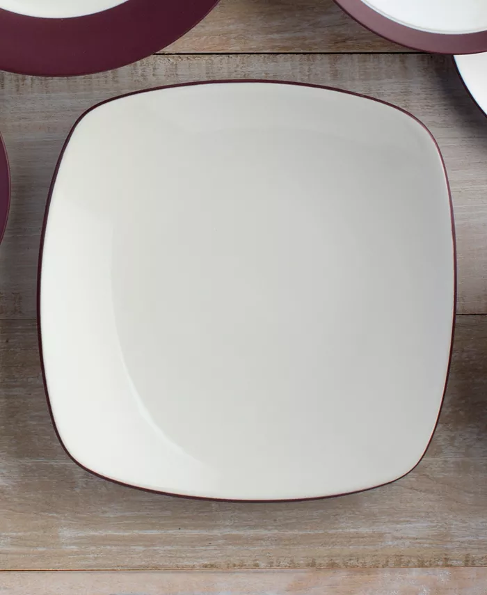 Noritake Colorwave Square Dinner Plates Set of 4