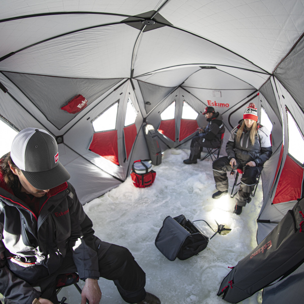 Eskimo OutBreak 850 XD Ice Fishing House Portable Pop Up ;