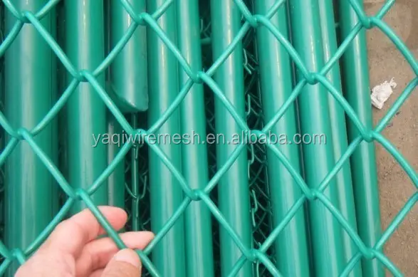 Woven fence pvc diamond china manufacture supply