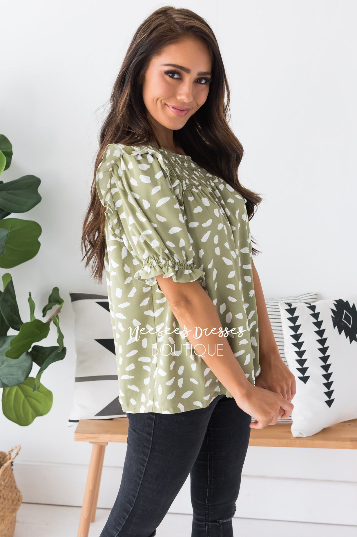 Good Impression Modest Blouse