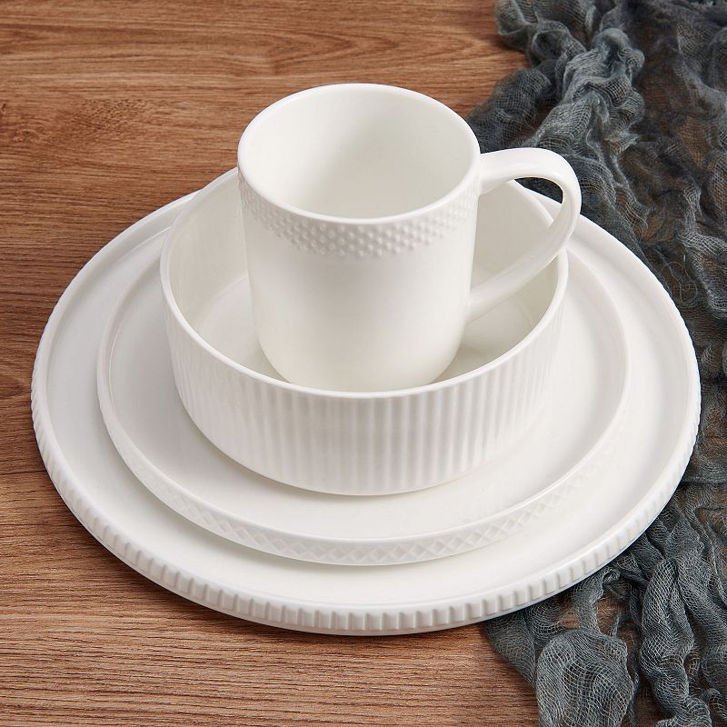 Mikasa Camila 16-Piece Bone China Dinnerware Set