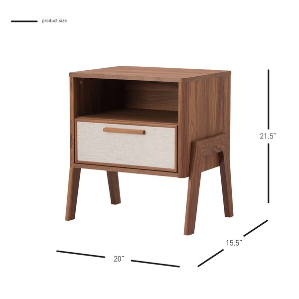 Heaton Side Table 1 Drawer