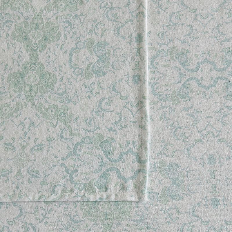 Patina Vie Cozy Soft Turkish Cotton Vintage Inspired Flannel Sheet Set