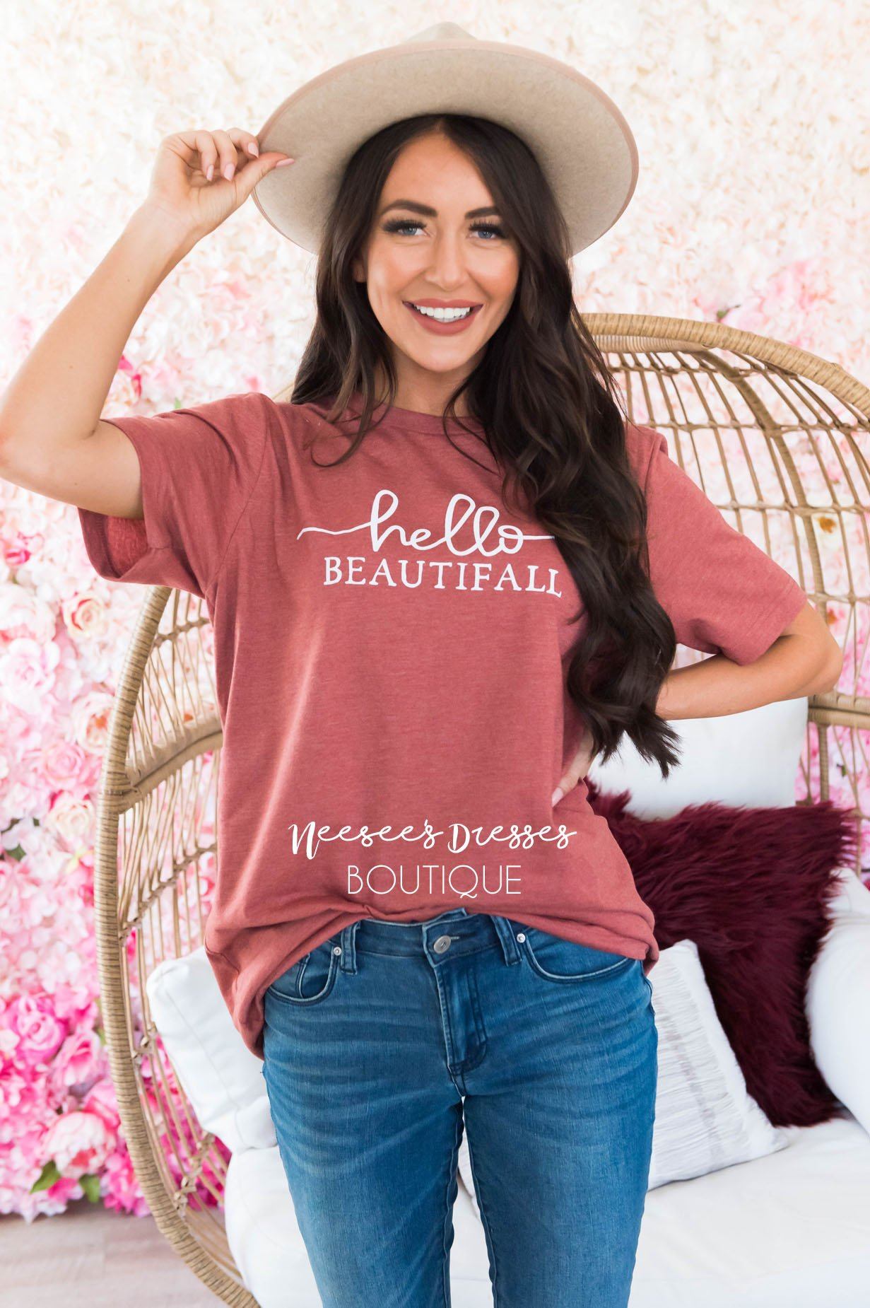 Hello Beautifall Modest Tee