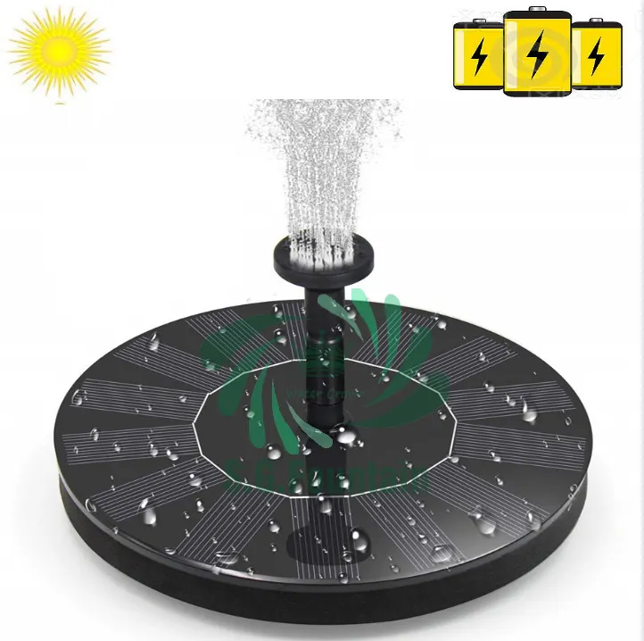 Factory Directly Supply 3.5w battery solar water fountain model as10a