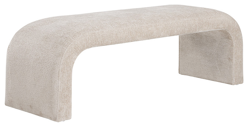 Nahara Bench   Transitional   Upholstered Benches   by Sunpan Modern Home  Houzz