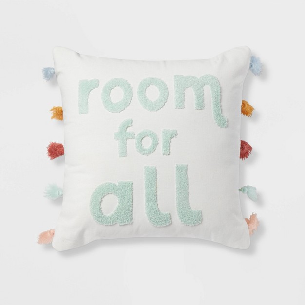 Kids x27 Room For All Decorative Pillow