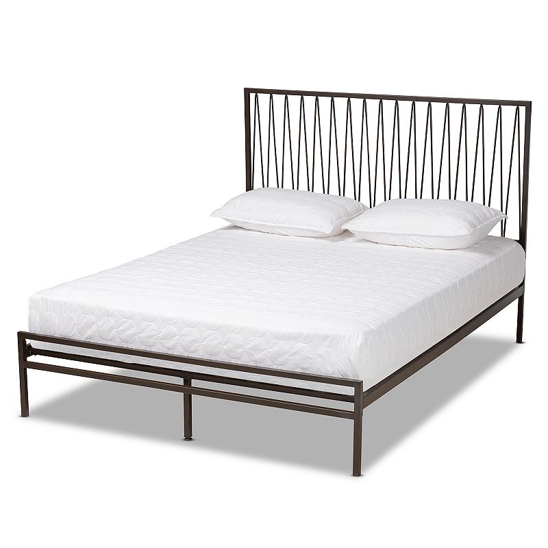 Baxton Studio Jeanette Black Bed