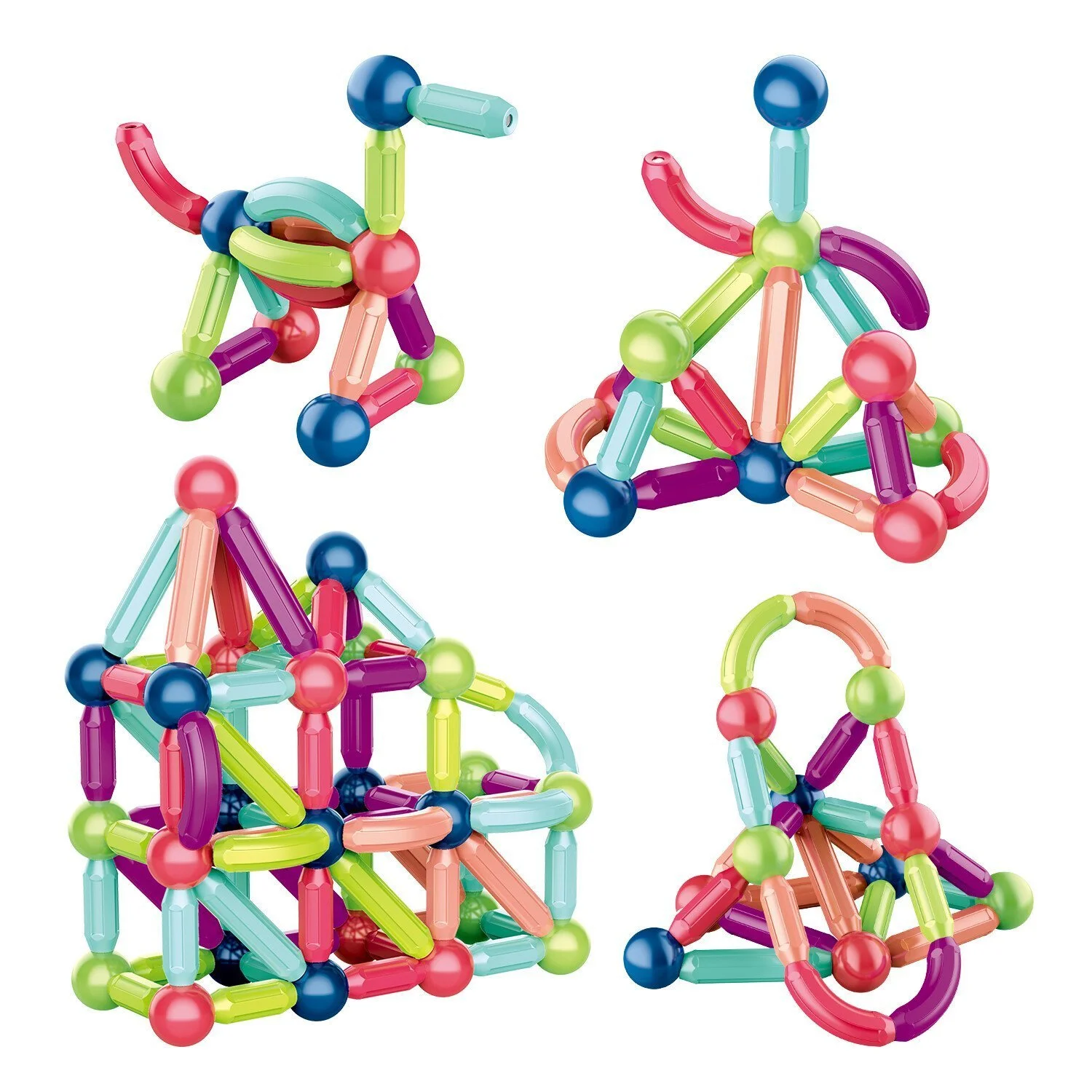 Mother's Day Sale - 49% OFF --- Magnetic Balls and Sticks Educational