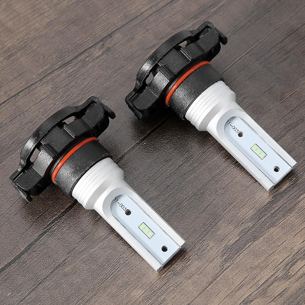 2pcs Super Bright Car Led Fog Light Bulb Daytime Headlight Bulbs For H16/5202