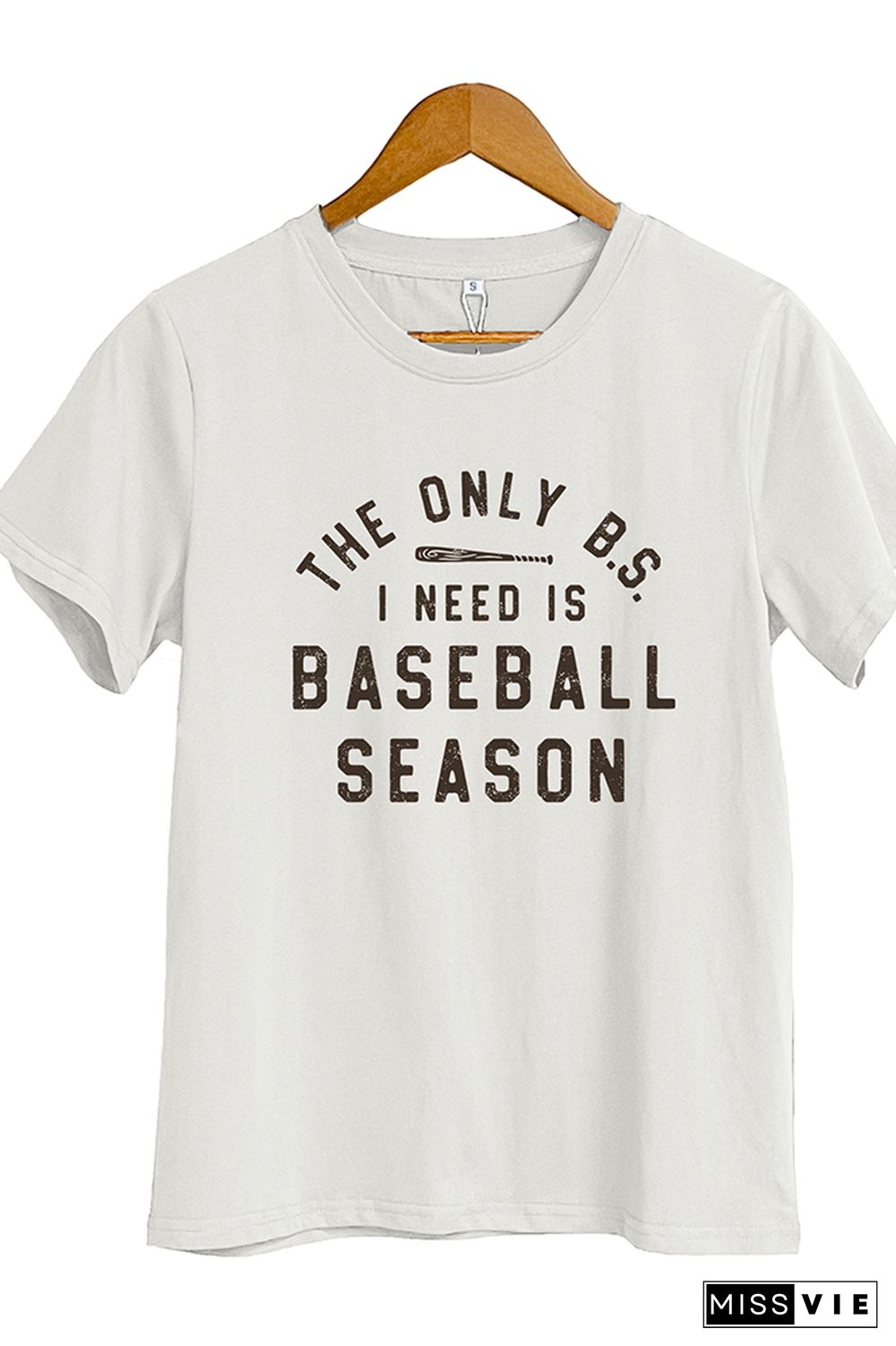 Baseball Season Print Graphic Tee