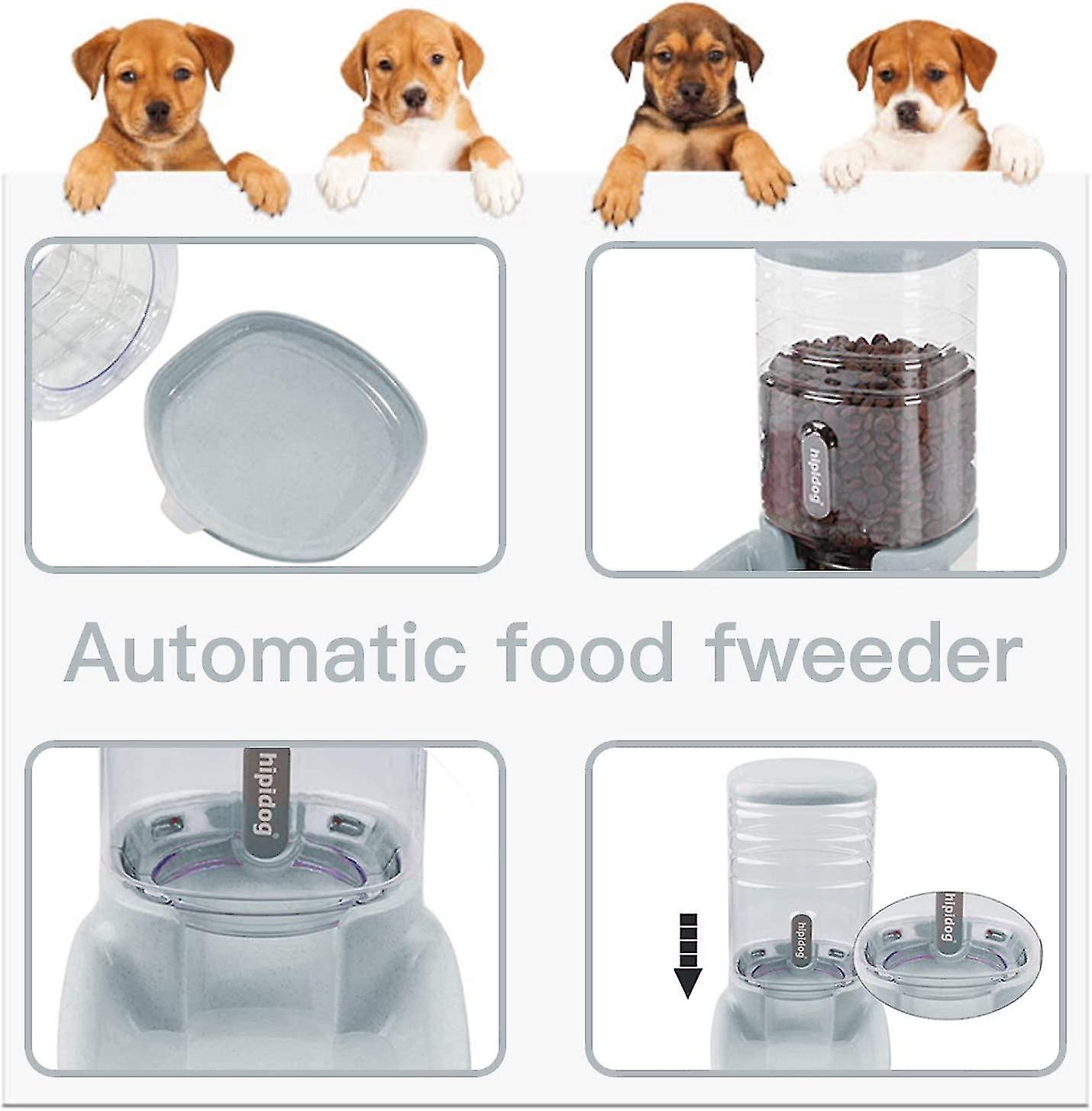 Automatic Water And Food Dispenser For Pets Cats Dogs 11 Gallon With 1 Water Dispenser And 1 Auto Feeder