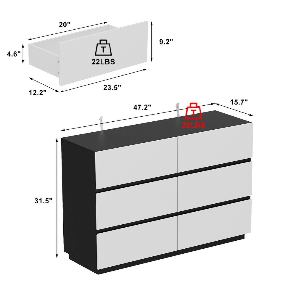 Versatile Functionality Bedroom Furniture Dresser Chest Of Drawers