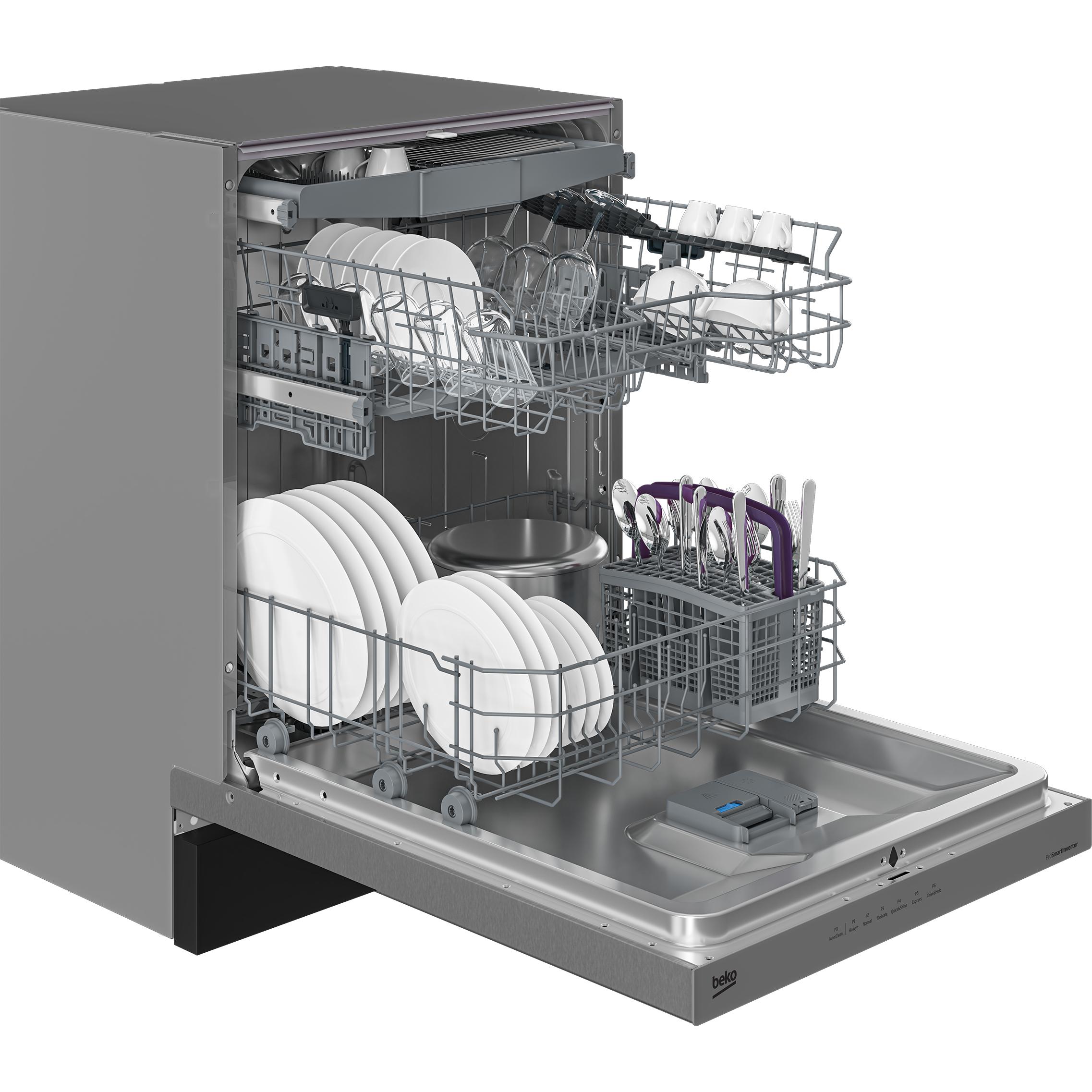 beko 24-inch Built-in Dishwasher with CornerIntense® DUT36522X