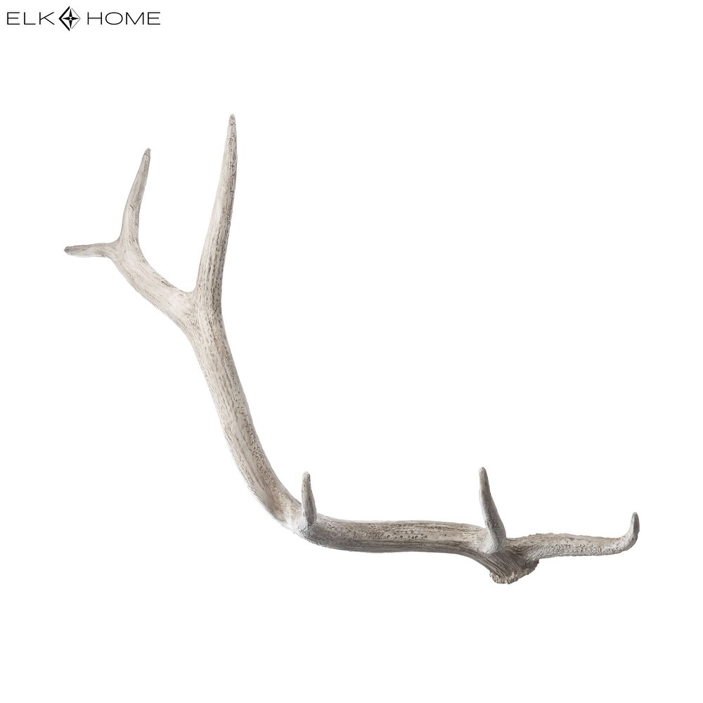 Elk Home Weathered Resin White Ornamental Accessory