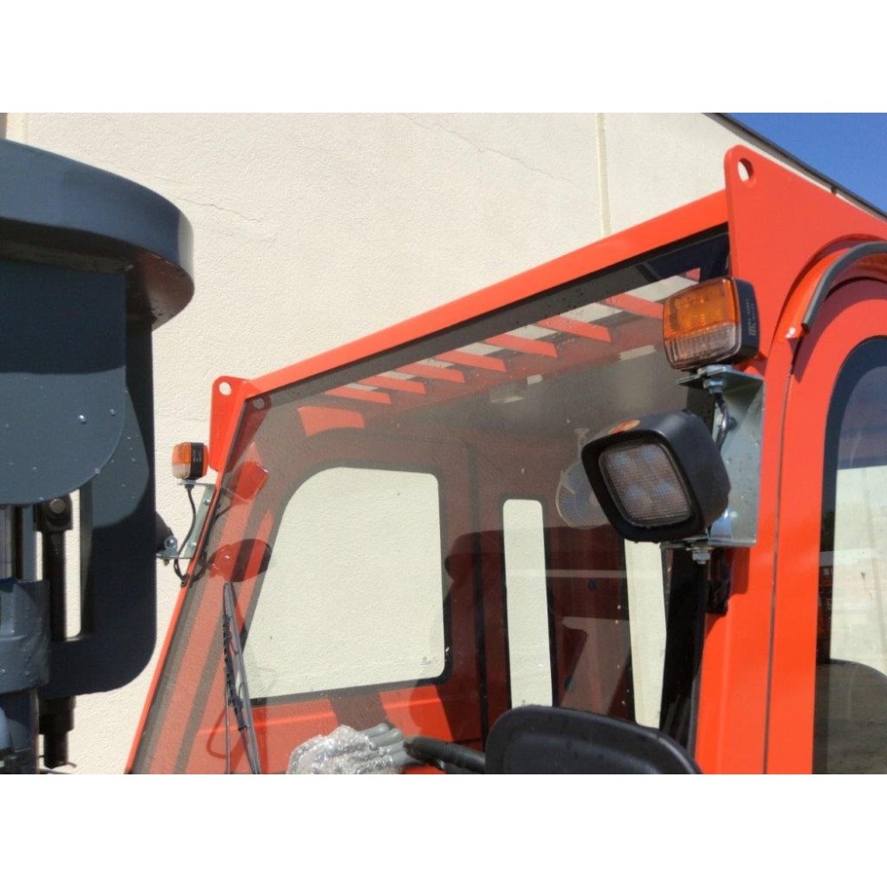 Heli Americas Mast Forklift with Cab 8000 Lbs H Series Diesel IC Pneumatic Tires ;