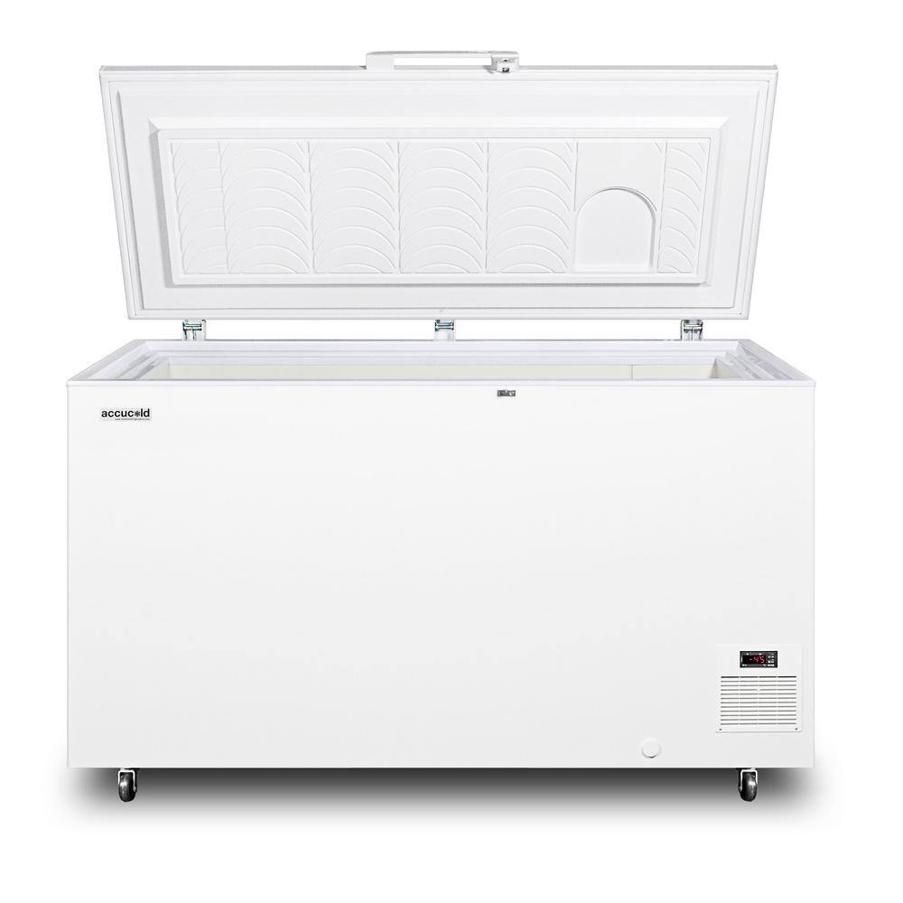 Summit Appliance 12.8 cu. ft. Manual Defrost Commercial Chest Freezer in White EL41LT