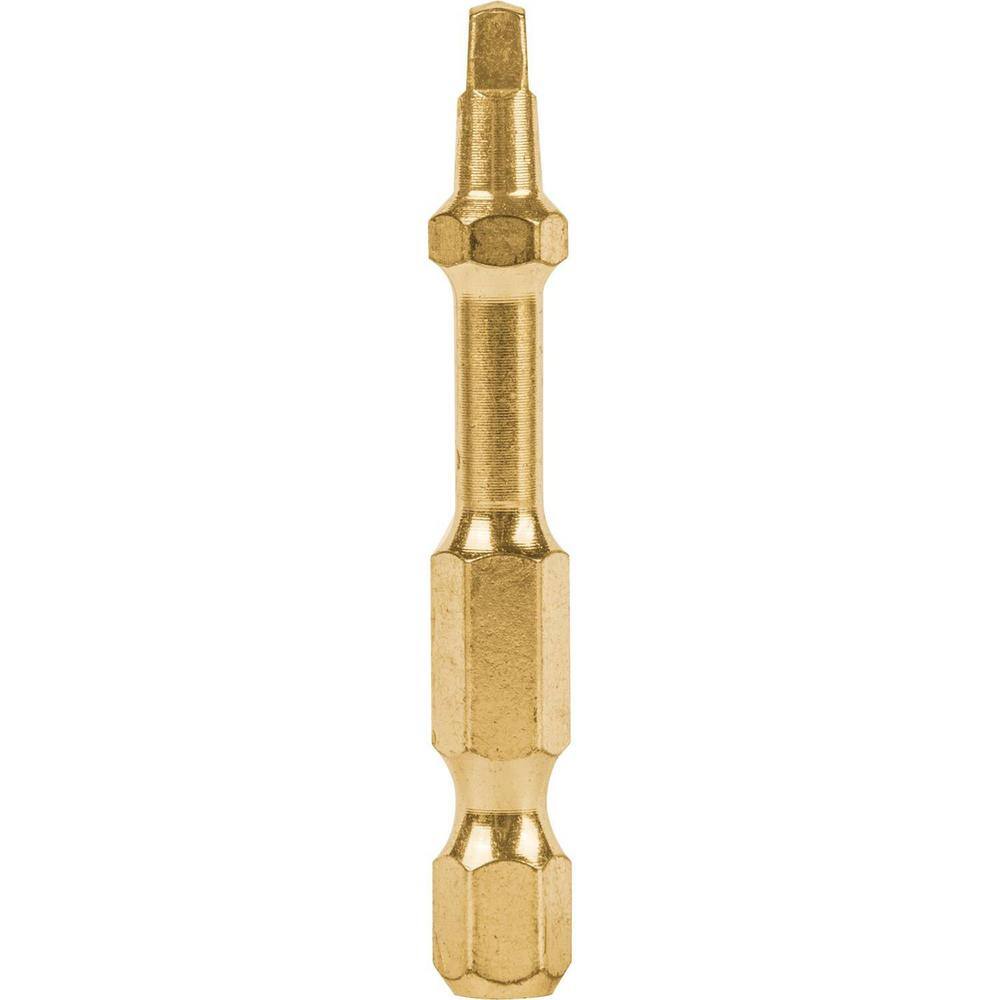 Makita Impact GOLD #2 2 in. Square Power Bit (15 Per Pack) B-60539