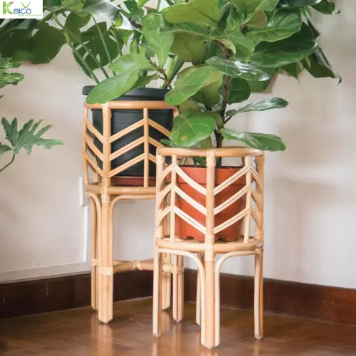 Wholesale attractive Keico collection rattan planter for home decoration garden with best price and high quality