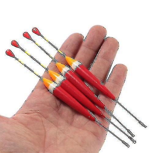 10pcs Multi-purpose Light Floaters Angling Equipment Fishing Floats Set Buoyant Bite Indicator Float