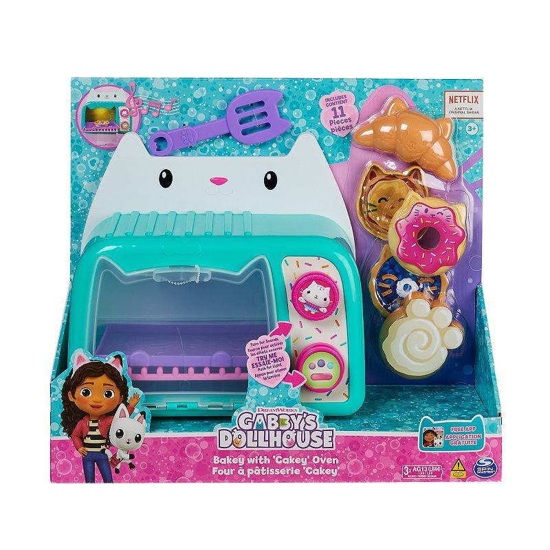 Spin Master Gabby's Dollhouse Bakey with Cakey Oven Kitchen Toy