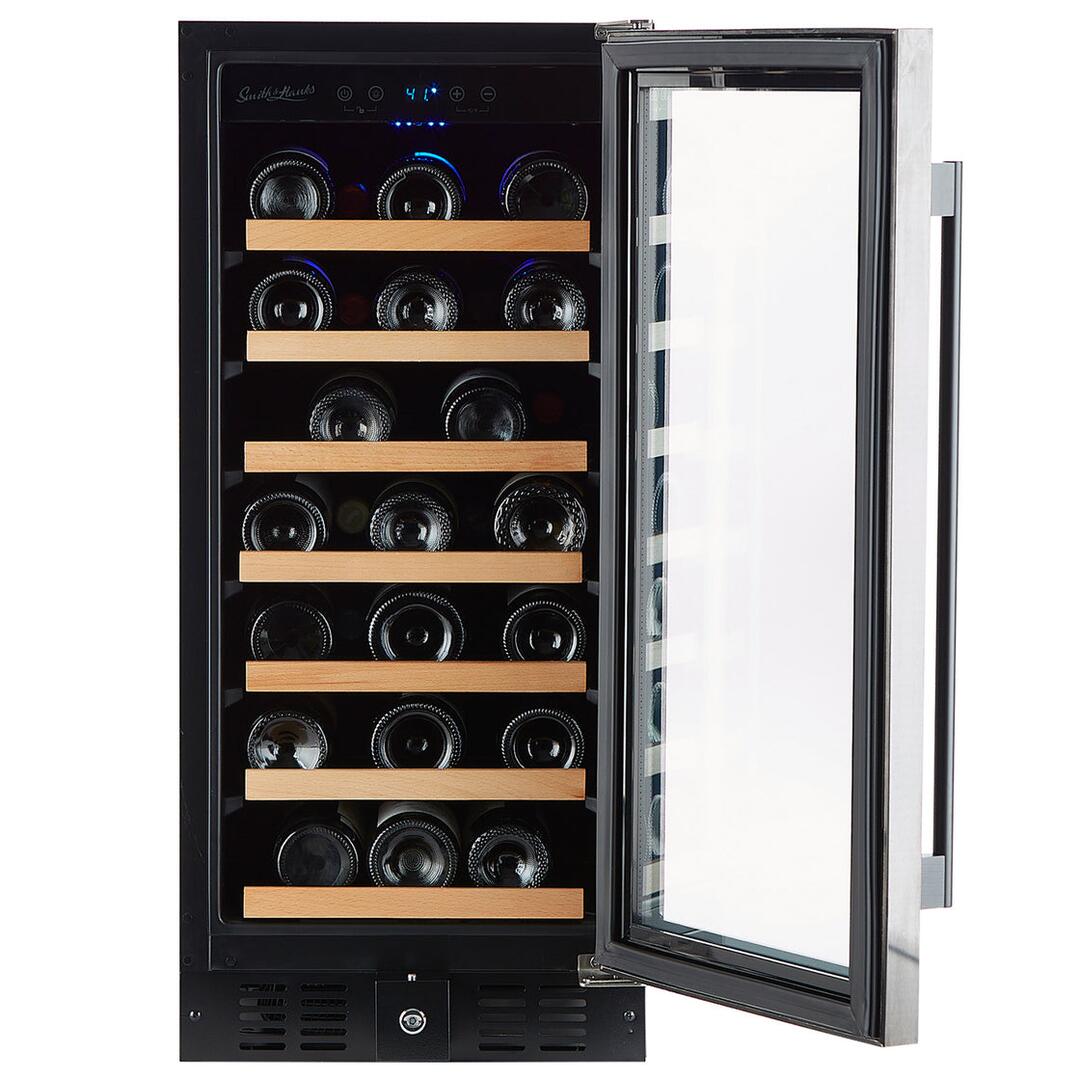 Smith and Hanks RE55007 Black Stainless Series Black Wine Cooler