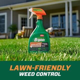 Ortho Weed B-gon 24 fl. oz. Lawn Weed Killer Ready-To-Use plus Crabgrass Control with Trigger Sprayer 042511005