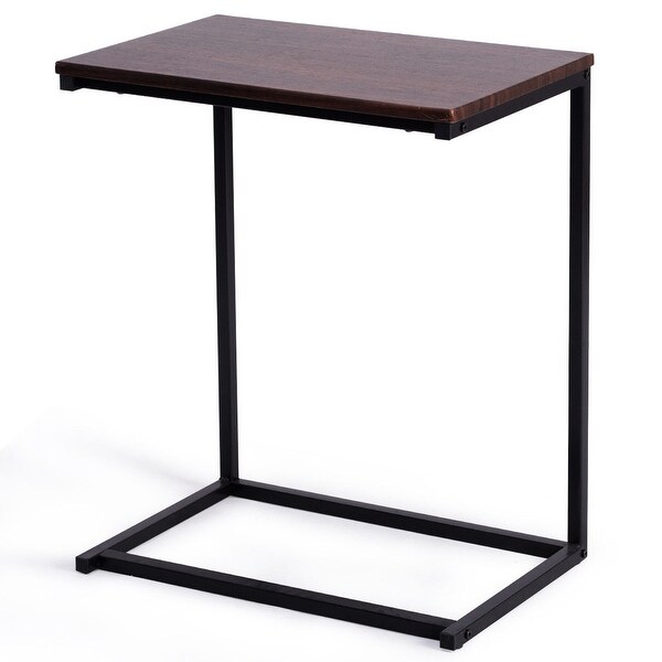 Gymax Laptop Holder End Stand Desk Table Home Office Furniture - 22''X14''X26''