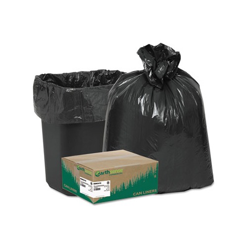 EarthSense Linear Low Density Recycled Can Liners  WBIRNW2410