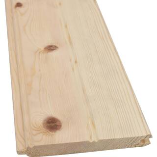 1 in. x 8 in. x 10 ft. Knotty Pine Board 769887006436