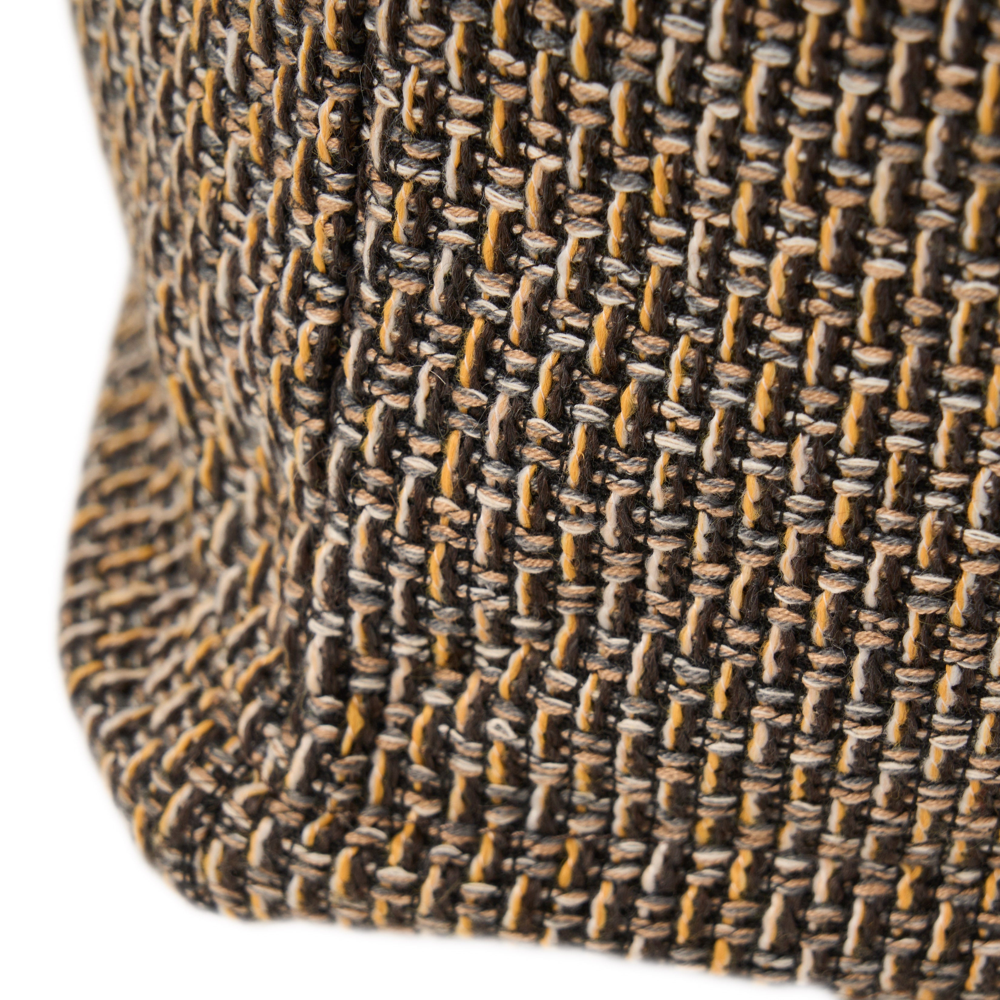 Larrick Contemporary Fabric Pouf