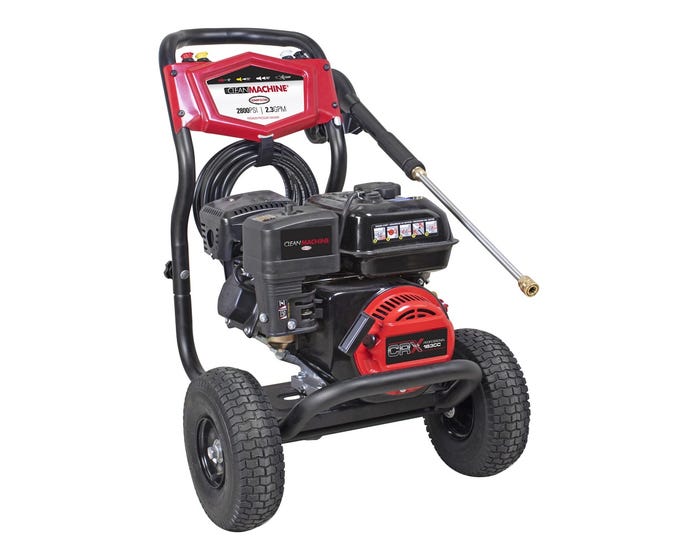 Simpson Clean Machine 2800 PSI at 2.3 GPM CRX 163cc Cold Water Residential Gas Pressure Washer - 61135