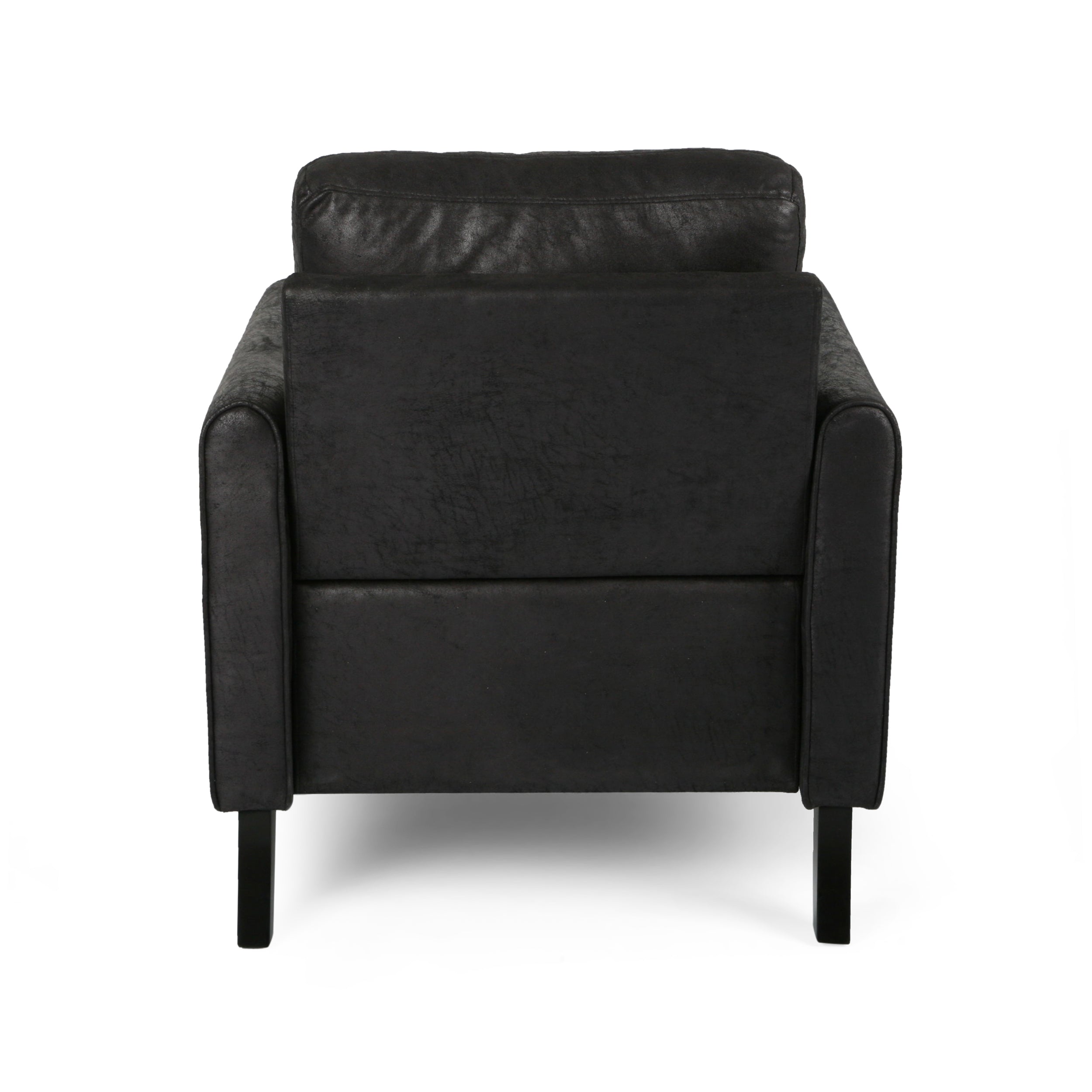 Xyan Contemporary Club Chair with Plush Microfiber Cushions