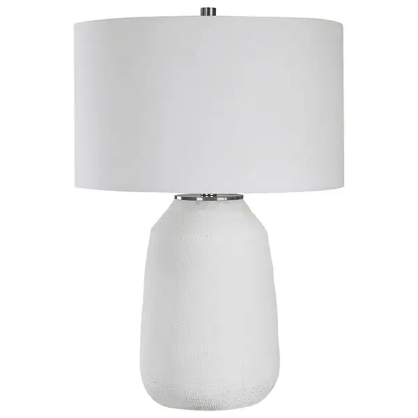 Uttermost Heir Chalk White Table Lamp - 17