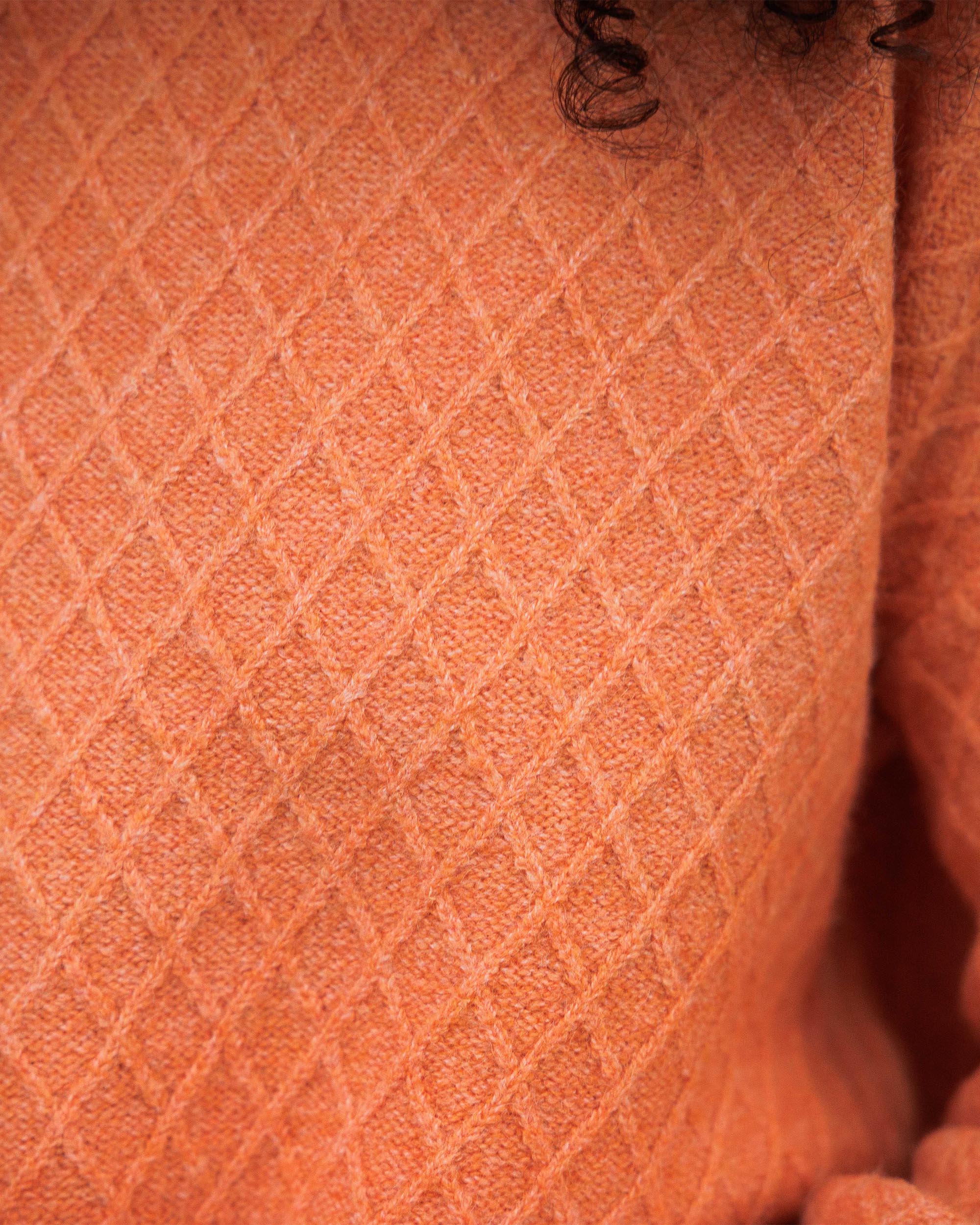 Hinterland Recycled Knitted Jumper - Apricot