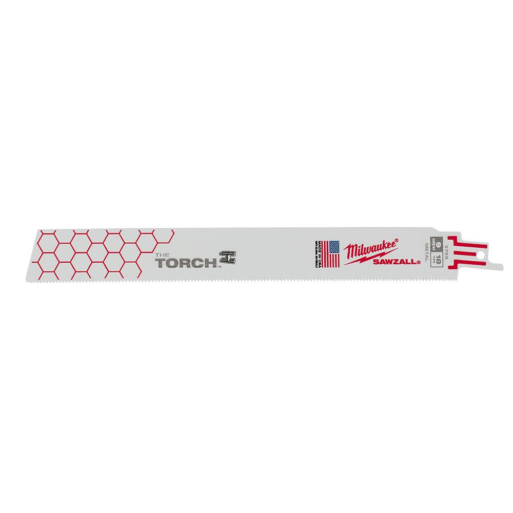 MW 9 in. 18 TPI THE TORCH SAWZALL Blade 25PK 48-00-8788 from MW