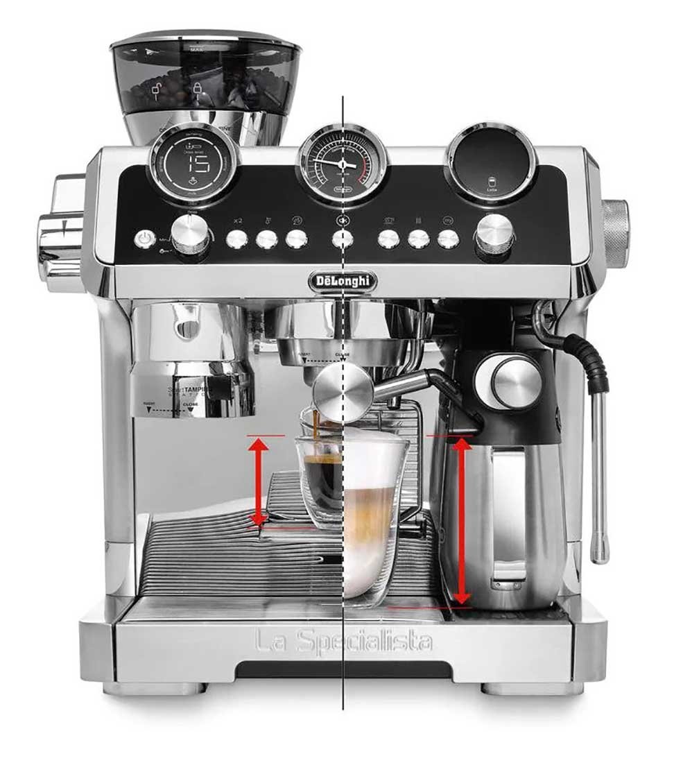 DeLonghi La Specialista Maestro Espresso Machine With LatteCrema Automatic Milk Frother