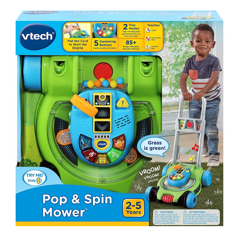 Pop and Spin Mower Roleplay Toy