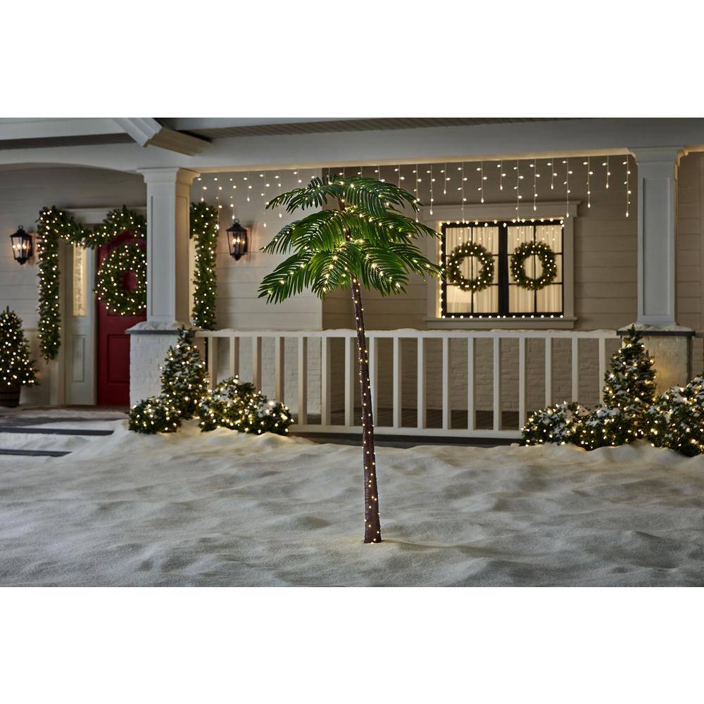 6 ft. LED Palm Tree Holiday Yard Decoration 24RTY12382415