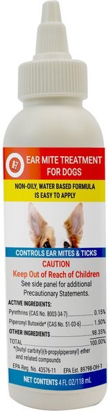 Miracle Care R-7M Medication for Ear Mites for Dogs