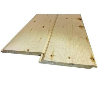 1 in. x 8 in. x 8 ft. Premium Pine Shiplap Siding Board (6-Pack) 188PSL6PK