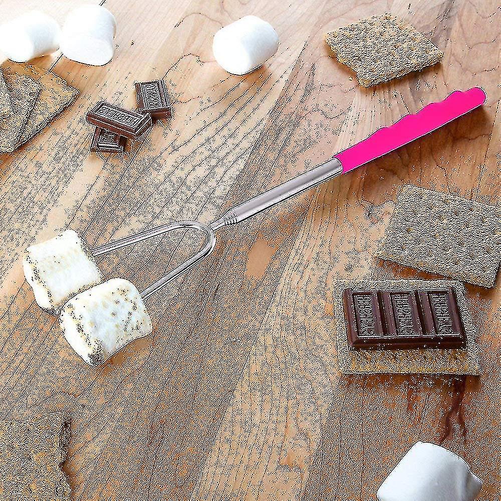 Marshmallow Toasting Kit，5 Pcs Marshmallow Roasting Bbq Sticks For Kid