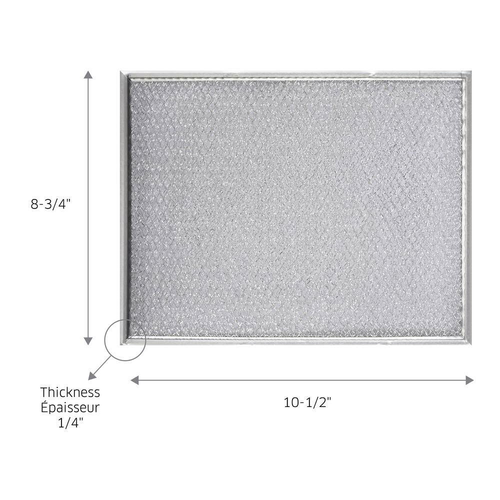 Broan-NuTone 460004200040000F40000 Series Externally Vented Range Hood Aluminum Filter BP29