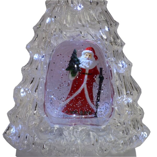 LED Christmas Tree Decor Santa Figure