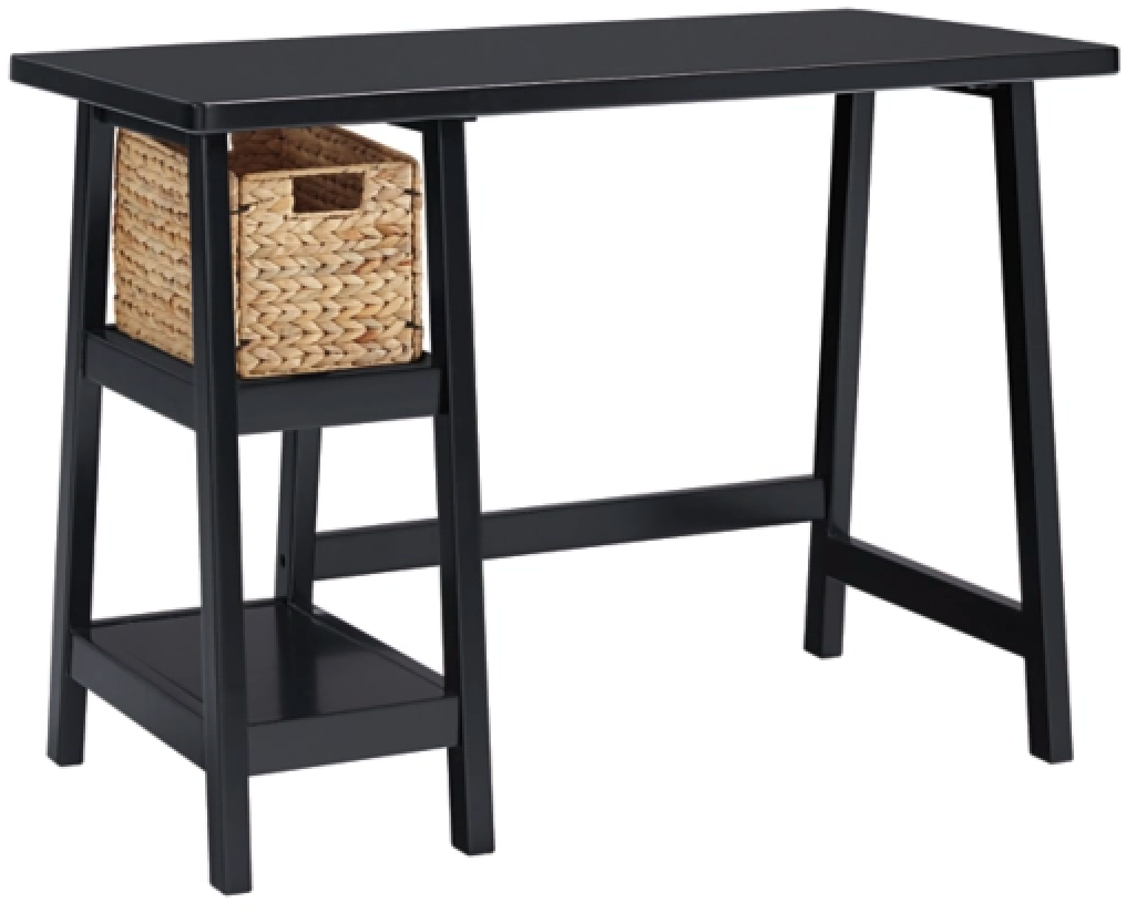 Mirimyn Black Home Office Small Desk